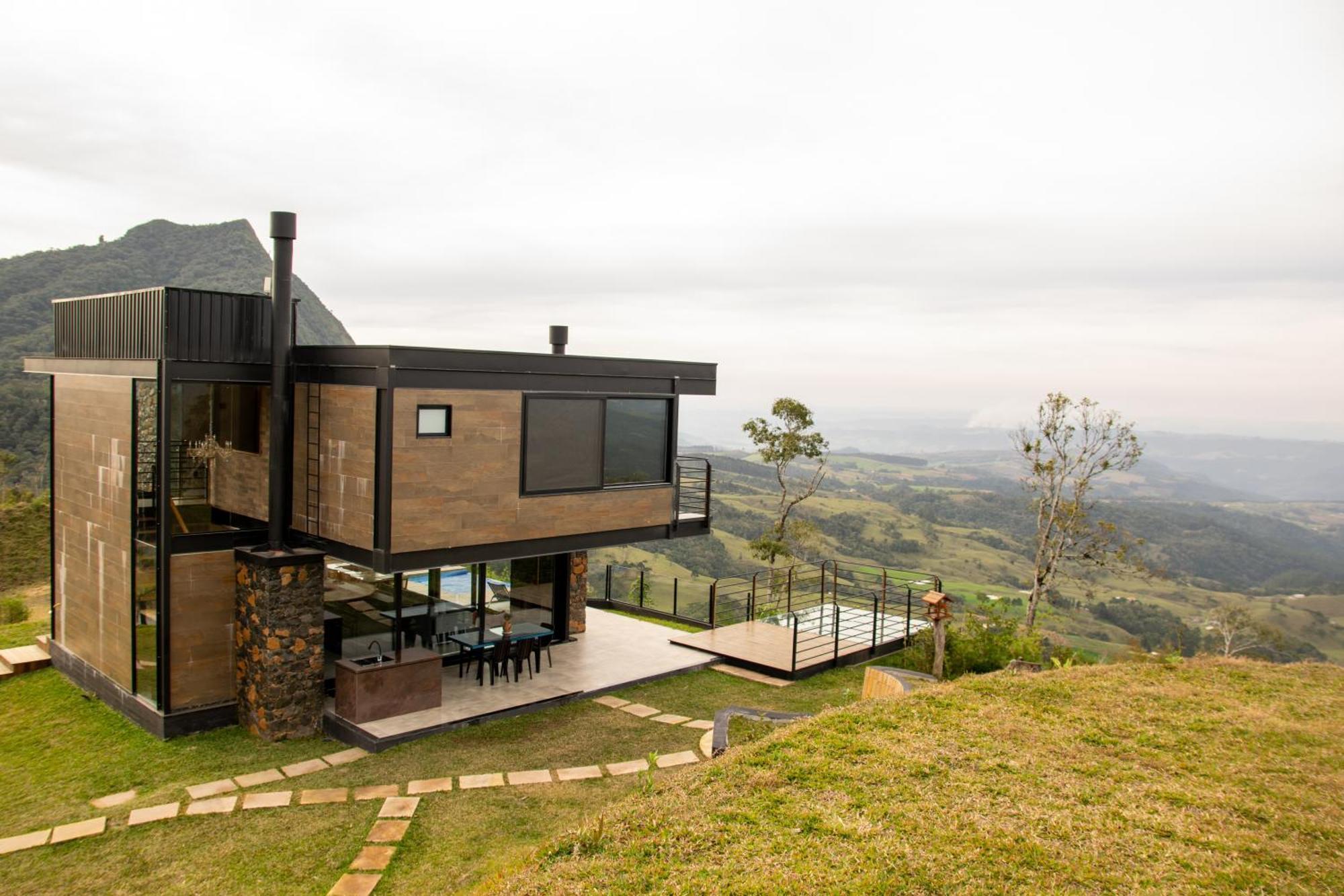 Caminho Das Nuvens - Cabanas De Montanha Bom Retiro  Esterno foto