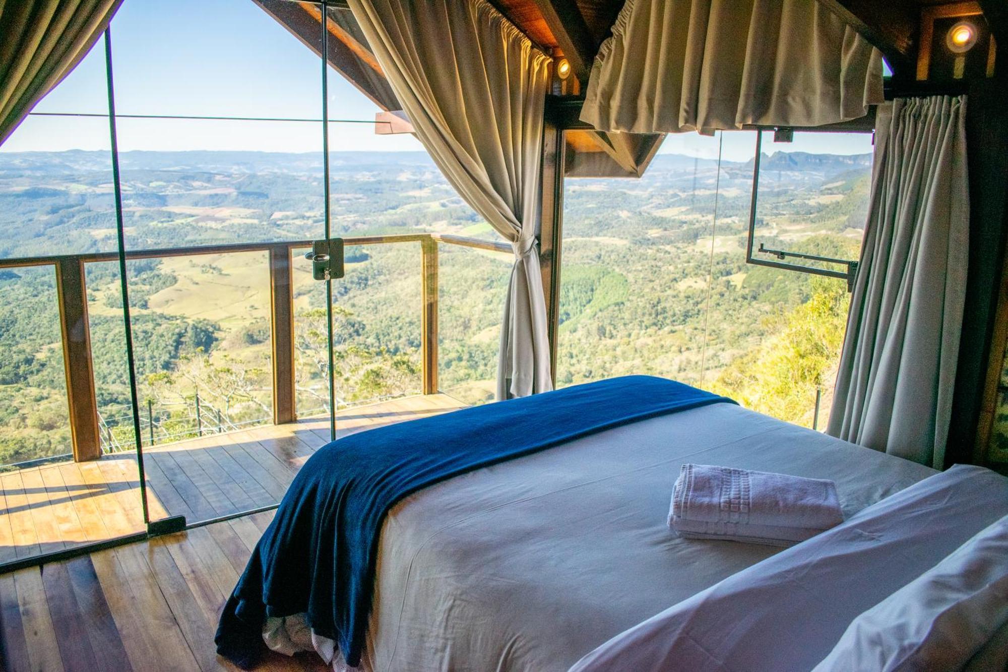 Caminho Das Nuvens - Cabanas De Montanha Bom Retiro  Esterno foto
