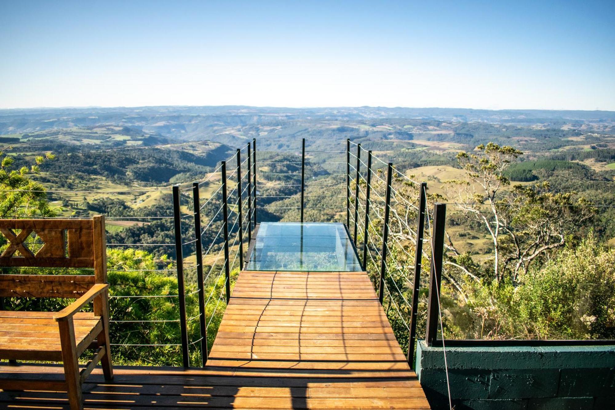 Caminho Das Nuvens - Cabanas De Montanha Bom Retiro  Esterno foto